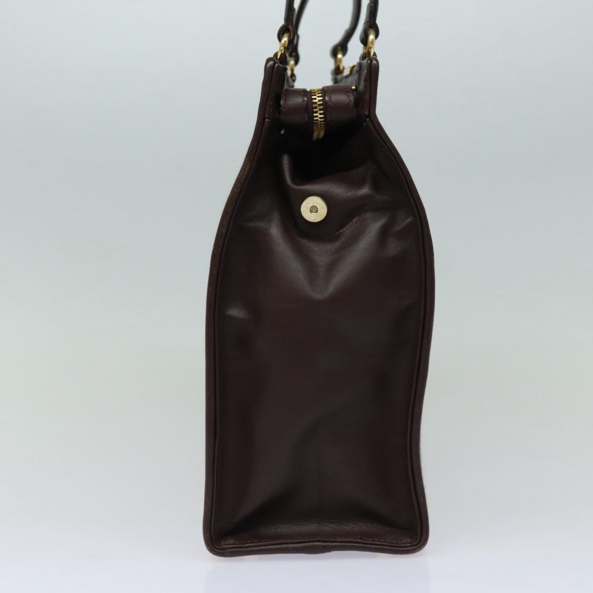 Burberry Nova Check Shoulder Bag Wool Beige Gold - 4
