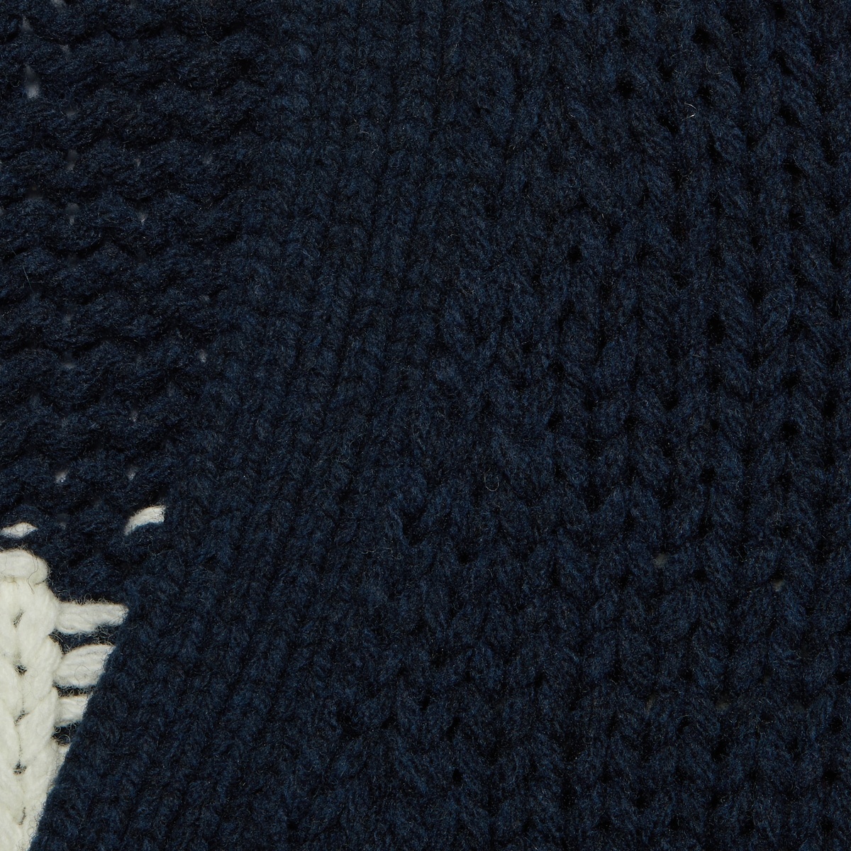 Knit wool cardigan with Gucci intarsia - 4