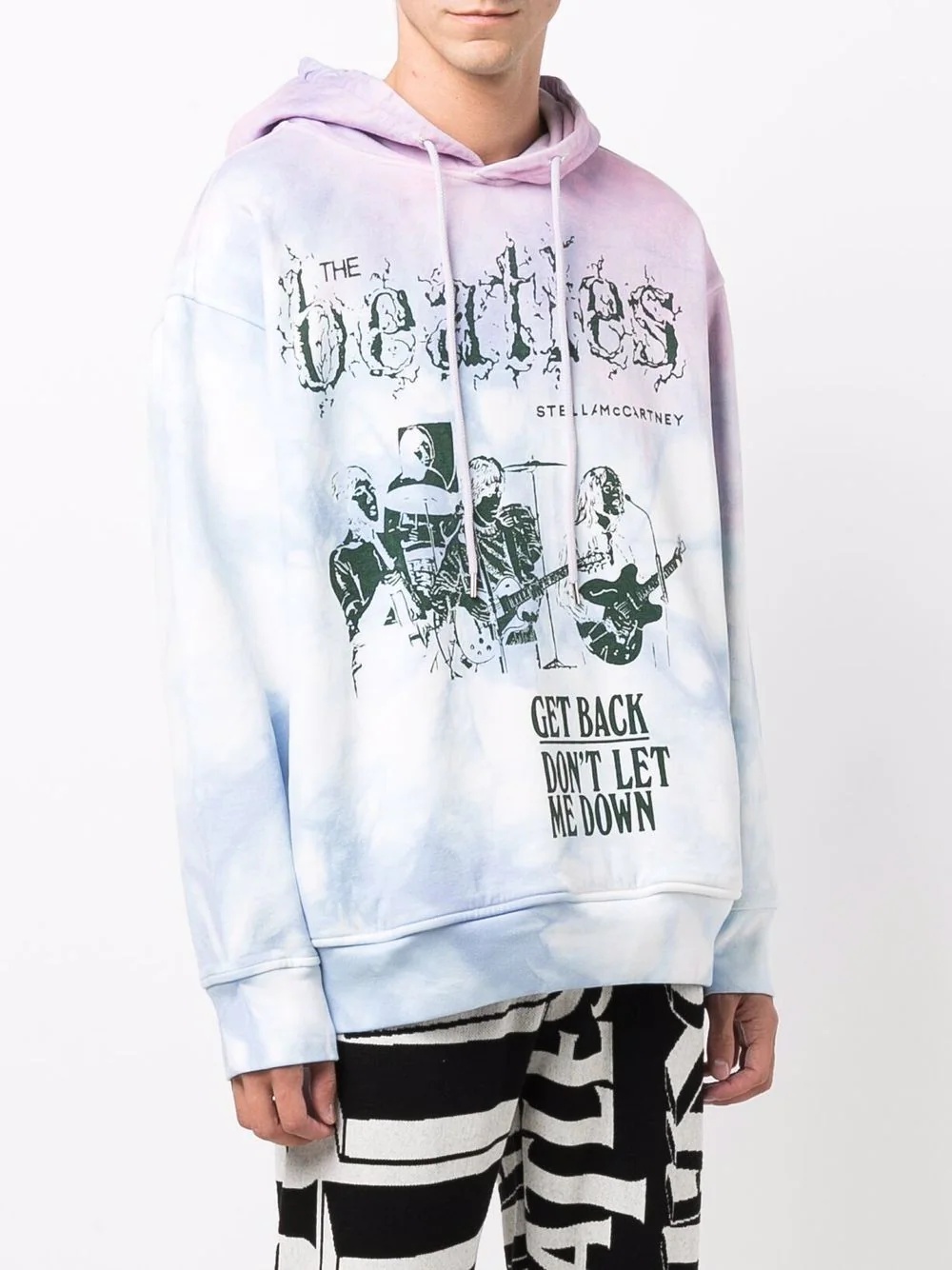 x The Beatles tie-dye hoodie - 4