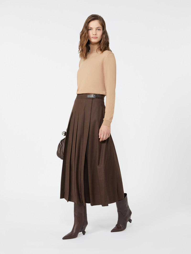 WEEKEND Max Mara FASTOSO Wool wrap skirt outlook