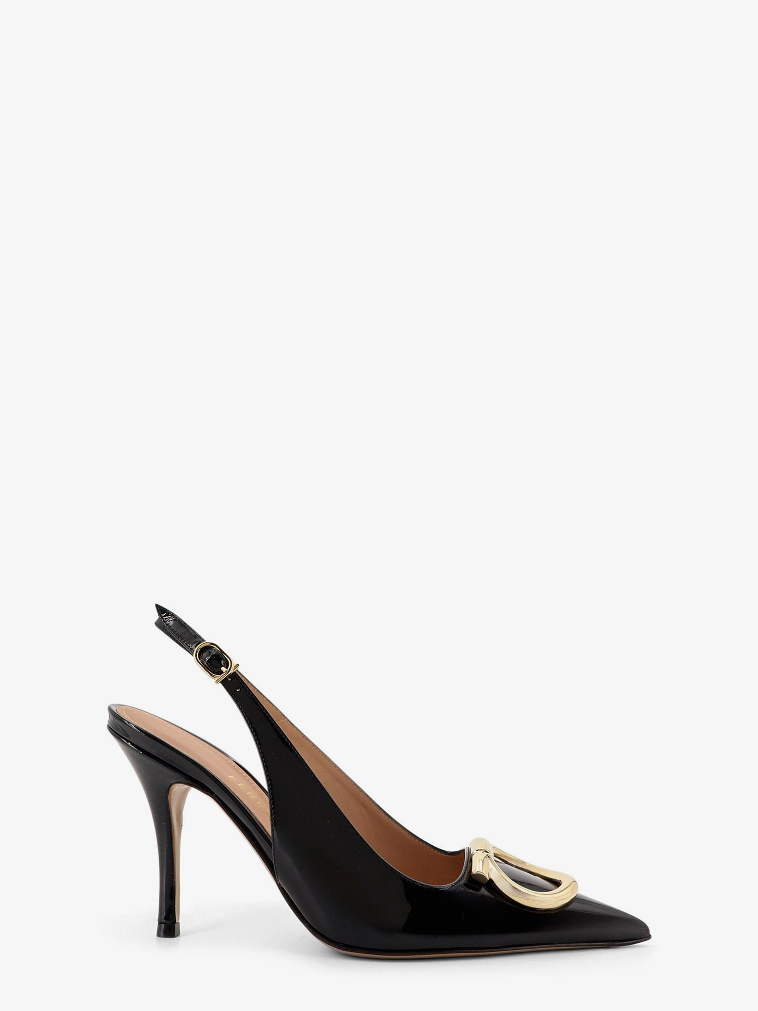 Sara Patent Leather Slingback Pumps - 1