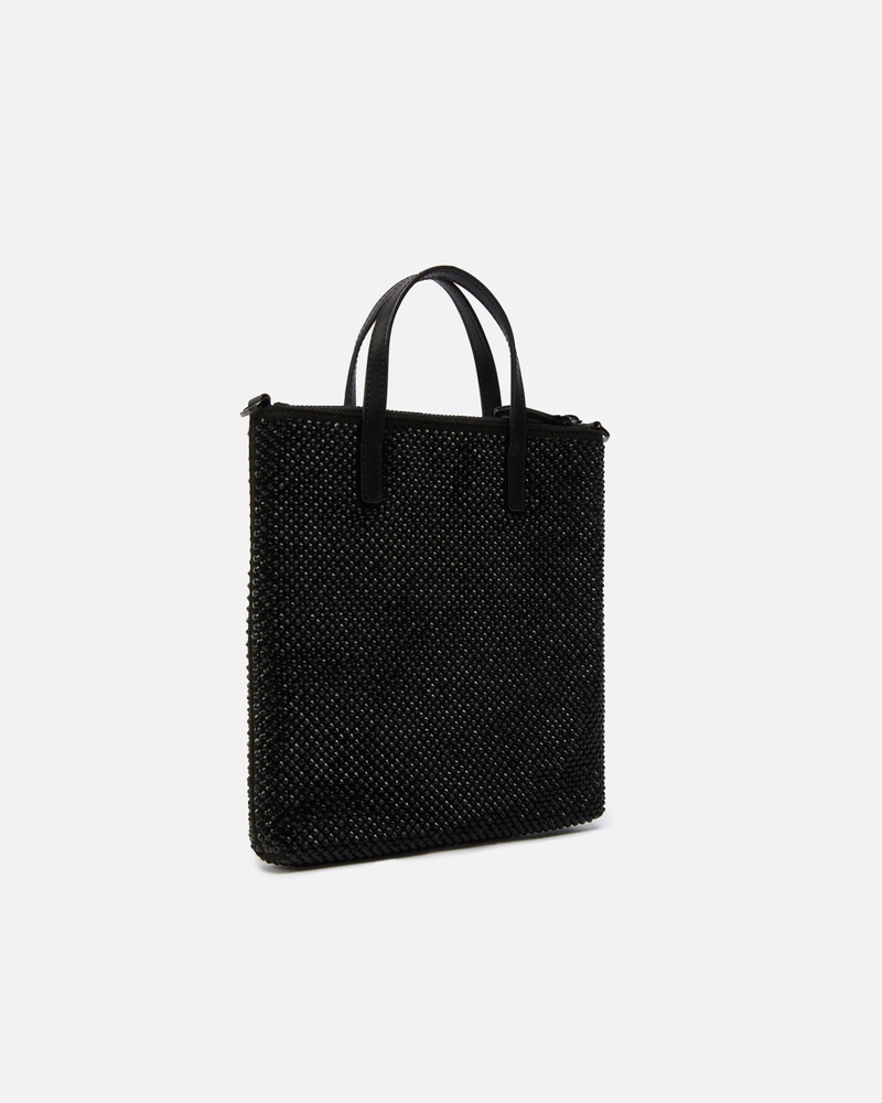 PINKO SMALL SHOPPING BAG WITH JEWEL RHINESTONES AND SHOULDER STRAP outlook