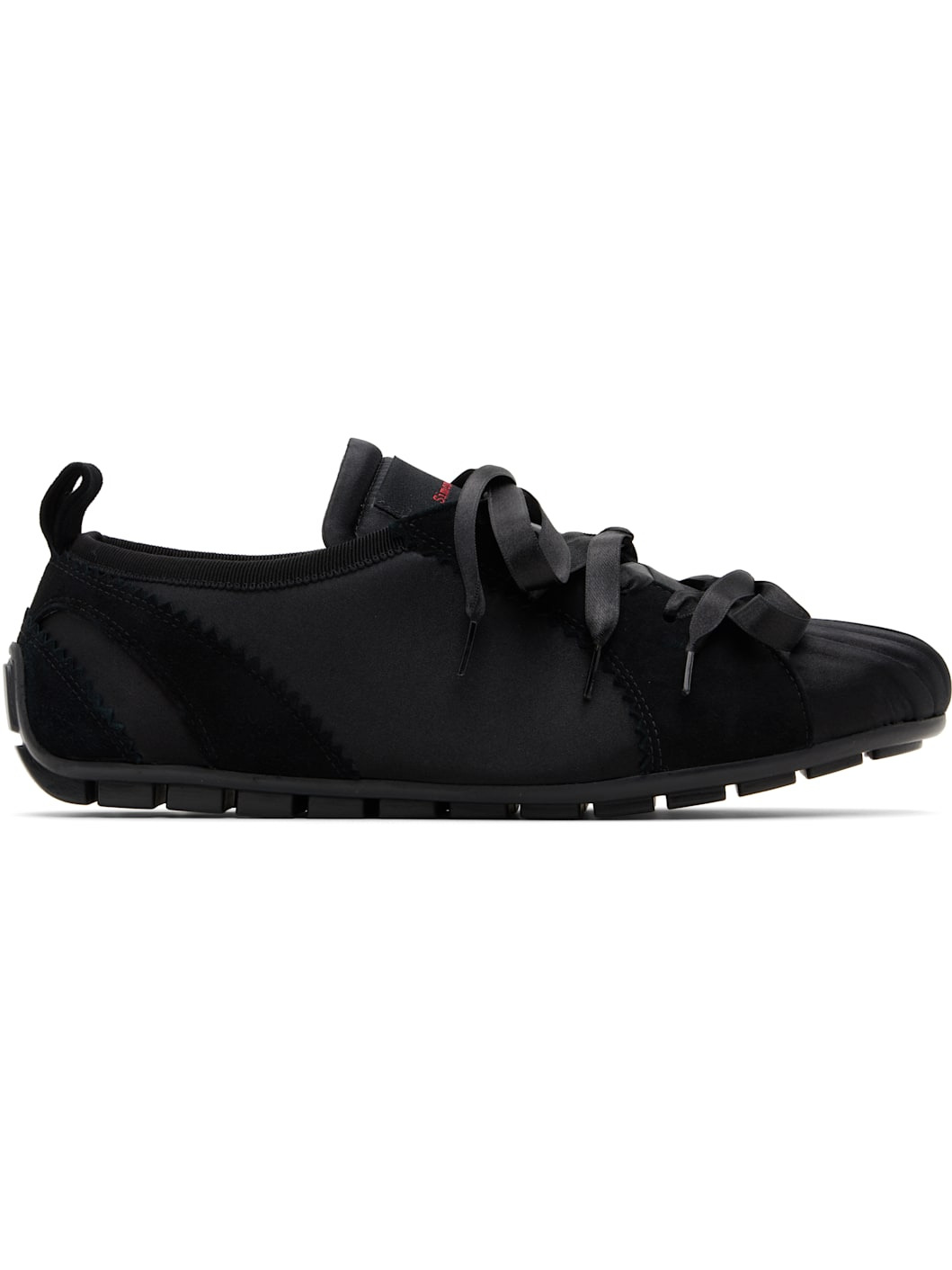 Black Ballerina Grip Sneakers - 1