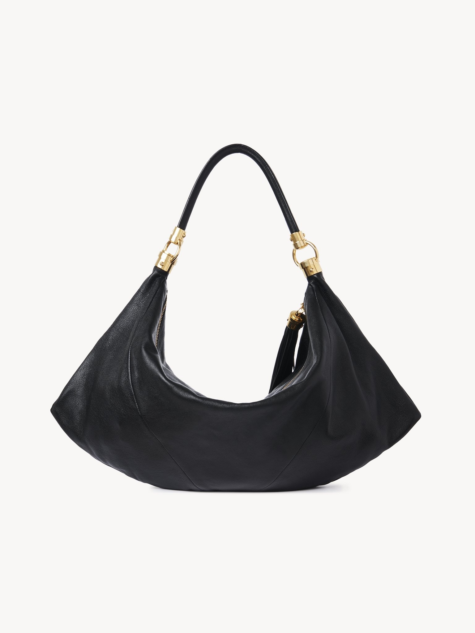 CHLOÉ FOULARD SHOULDER BAG IN GRAINED LEATHER - 5