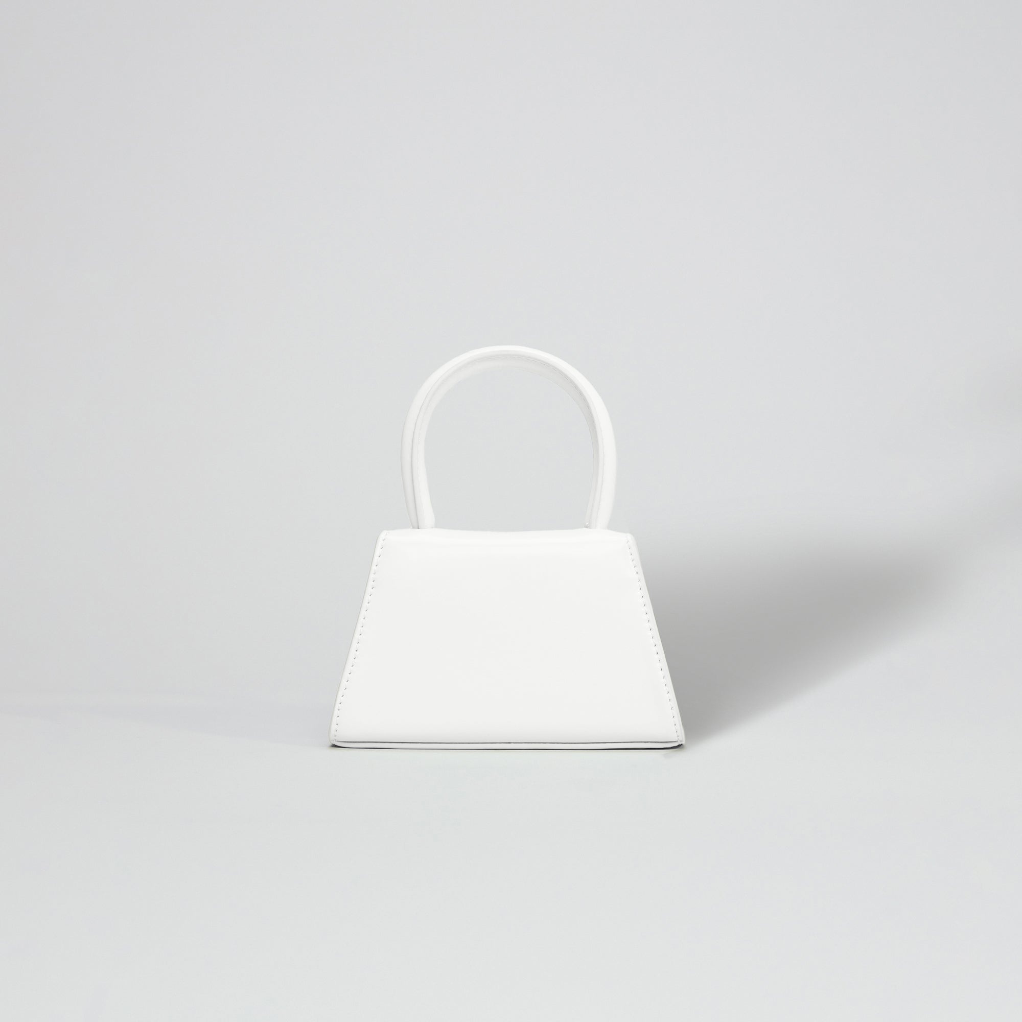 The Bow Micro in White with Diamanté - 3
