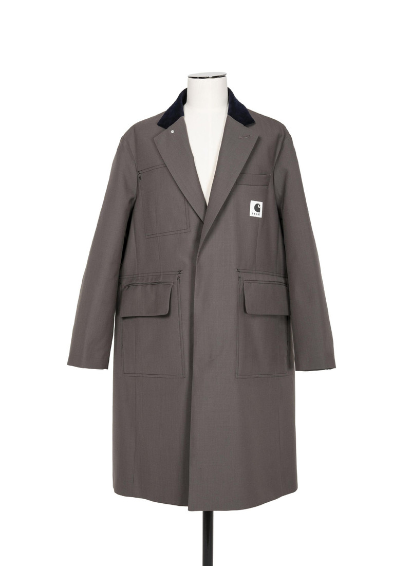 sacai Carhartt WIP Suiting Bonding Coat outlook