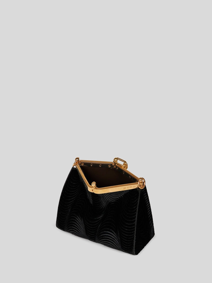 SMALL VELVET VELA BAG - 4