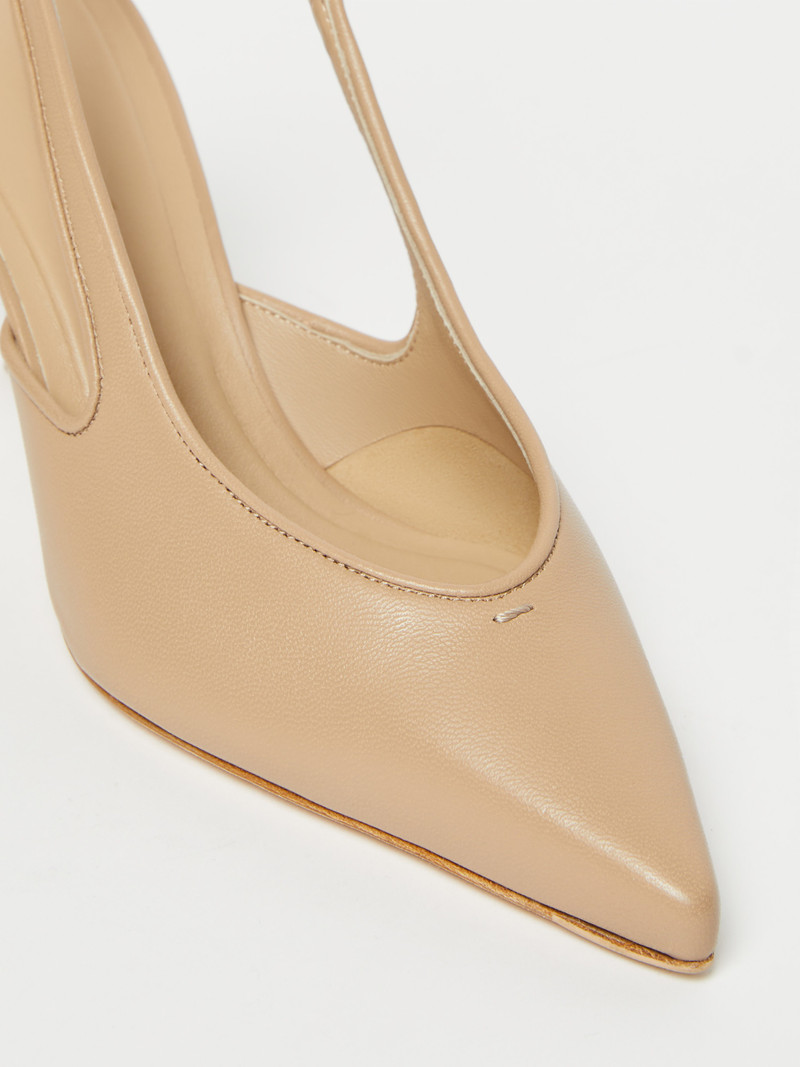 SOFTSLING Nappa leather slingbacks 4
