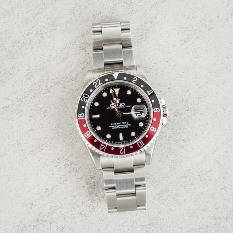 Mens Rolex GMT-Master II Ref 16710 Coke - 5