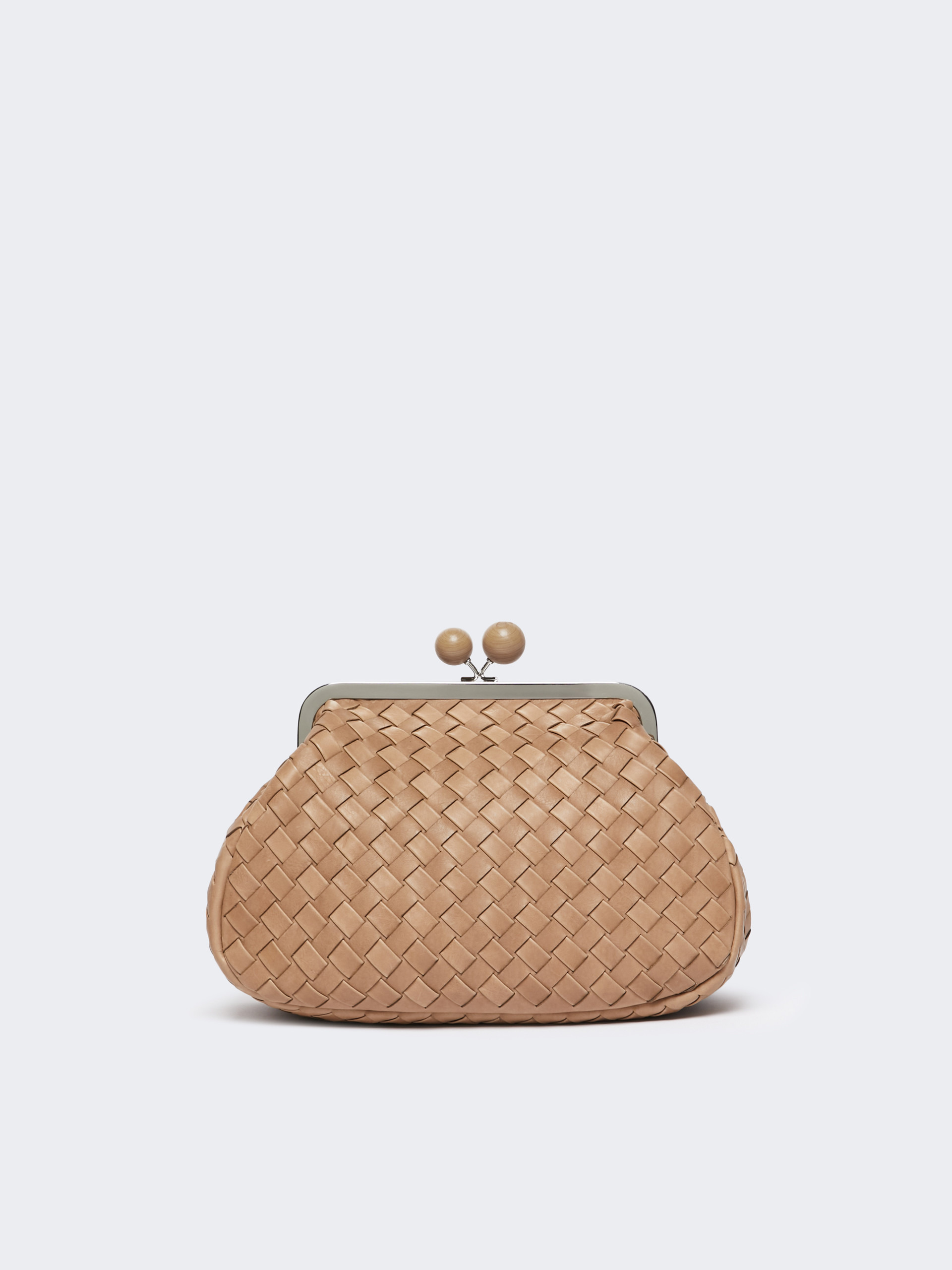 PANCIA Medium woven leather Pasticcino Bag - 3