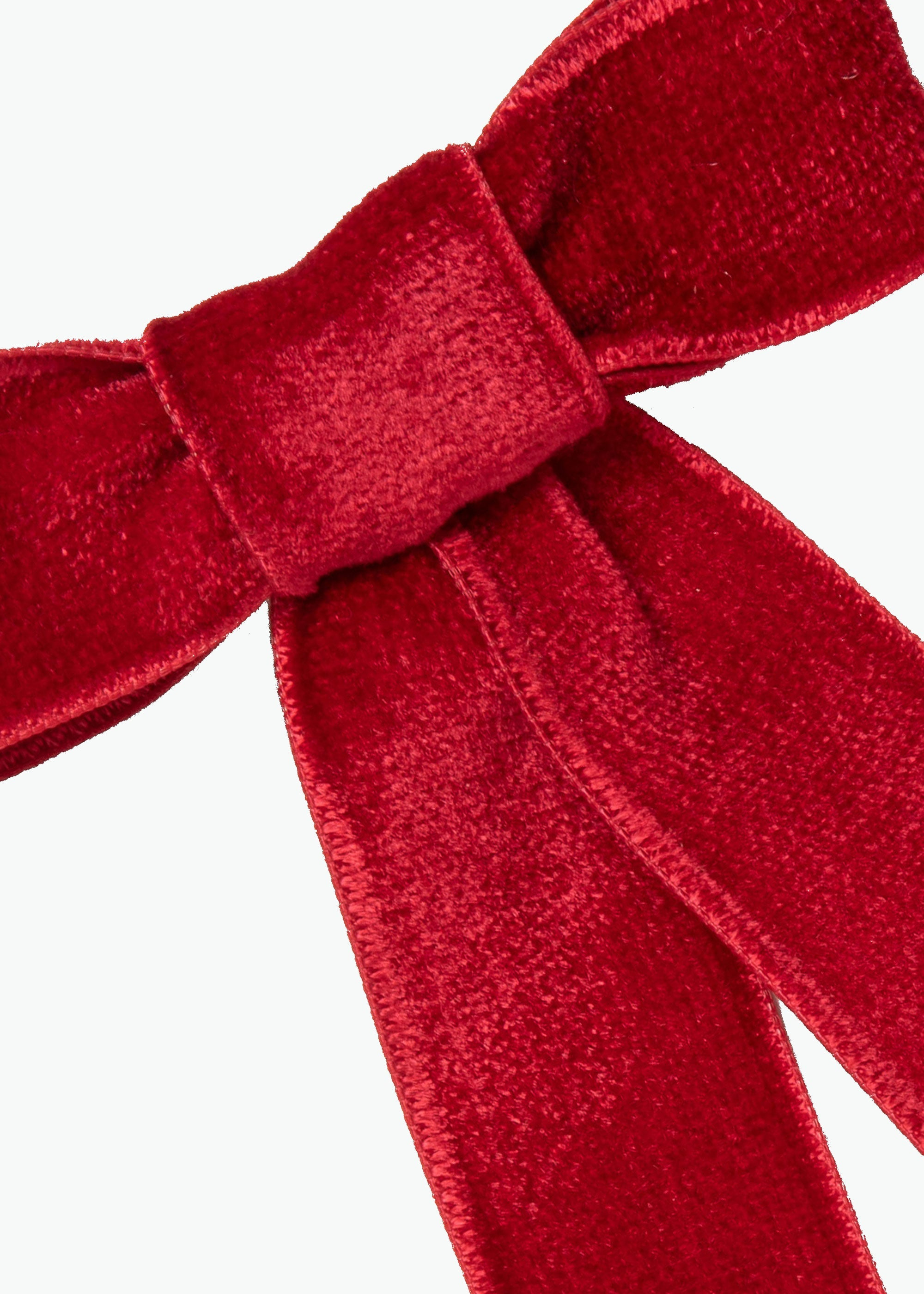 Velvet Bow Barrette - 5
