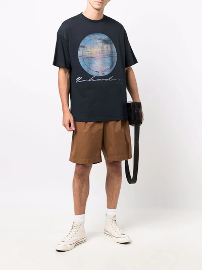 Rhude graphic logo printed T-shirt outlook