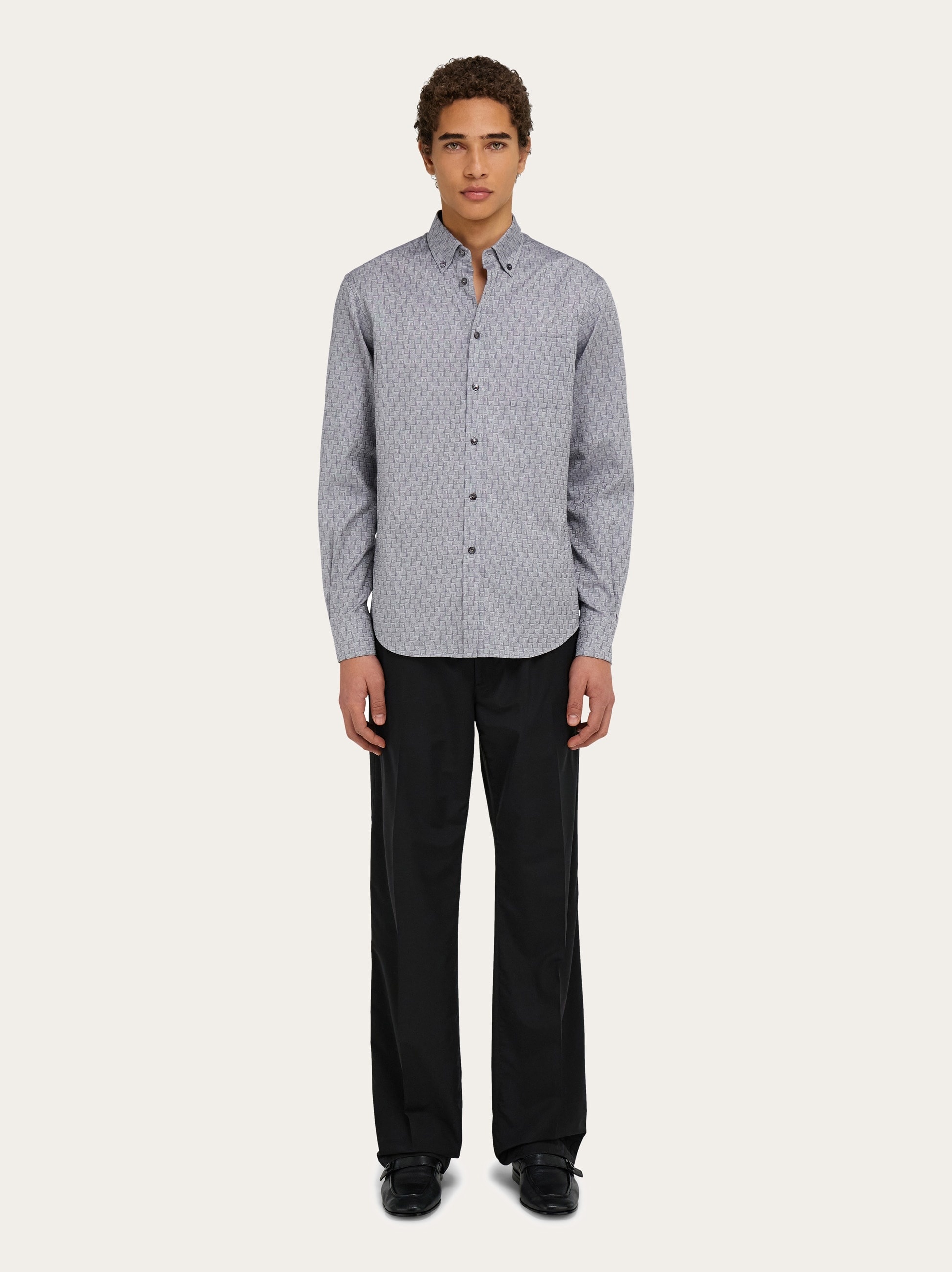 Ferragamo Monogram shirt - 6