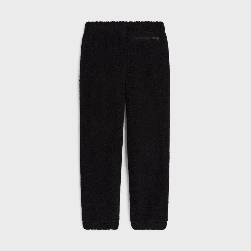 CELINE celine loose track pants in jersey fleece outlook
