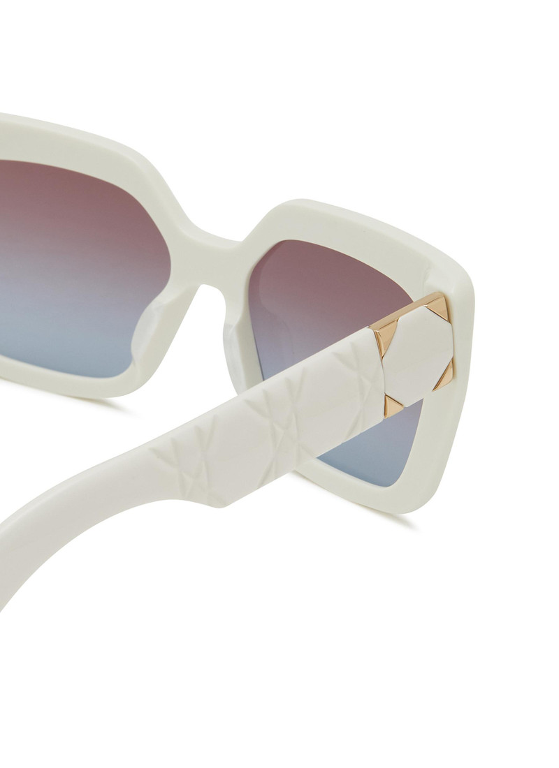 LADY 95.22 S2I ACETATE SQUARE SUNGLASSES 3