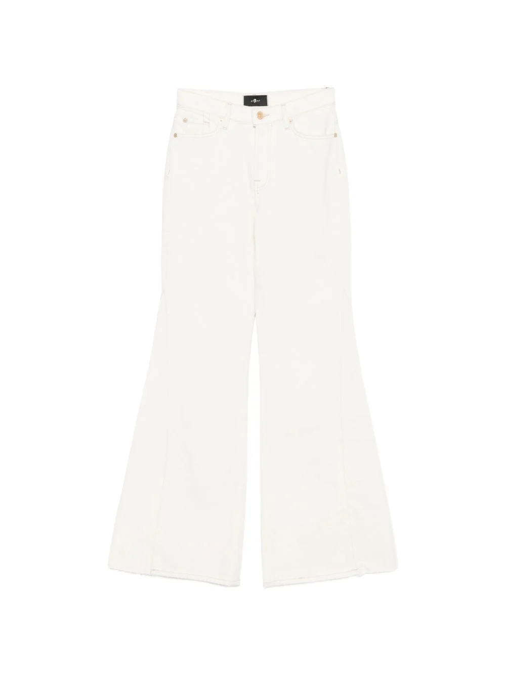 five-pocket flared jeans - 1
