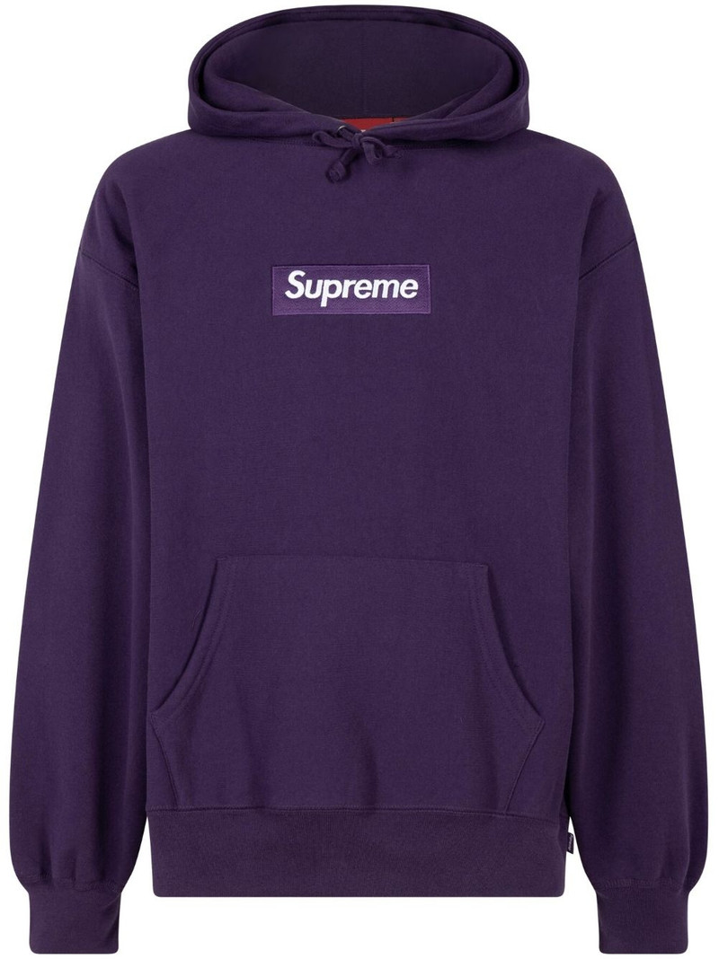Box Logo "FW 23" cotton hoodie 1