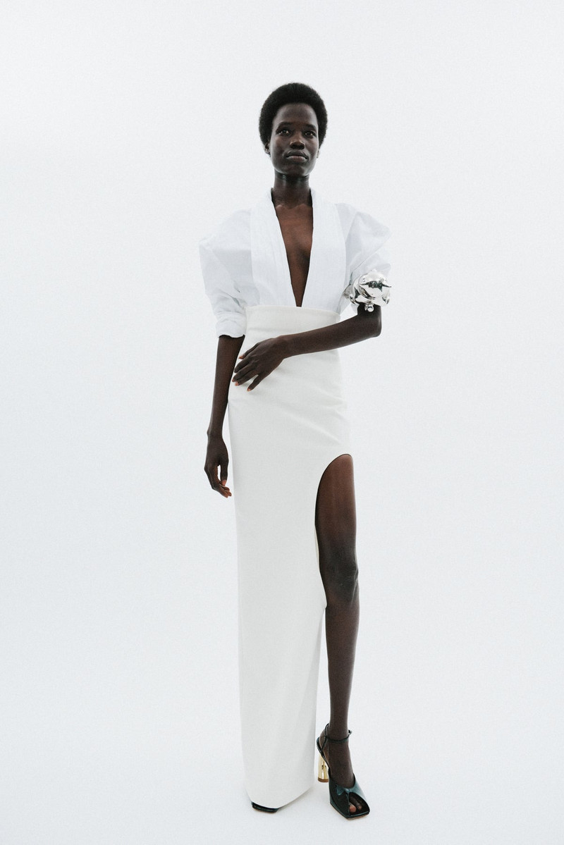 PENCIL SKIRT IVORY 7