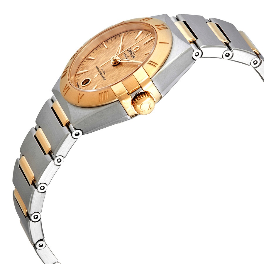 Omega Constellation Automatic Champagne Dial Ladies Watch 131.20.29.20.08.001 - 2