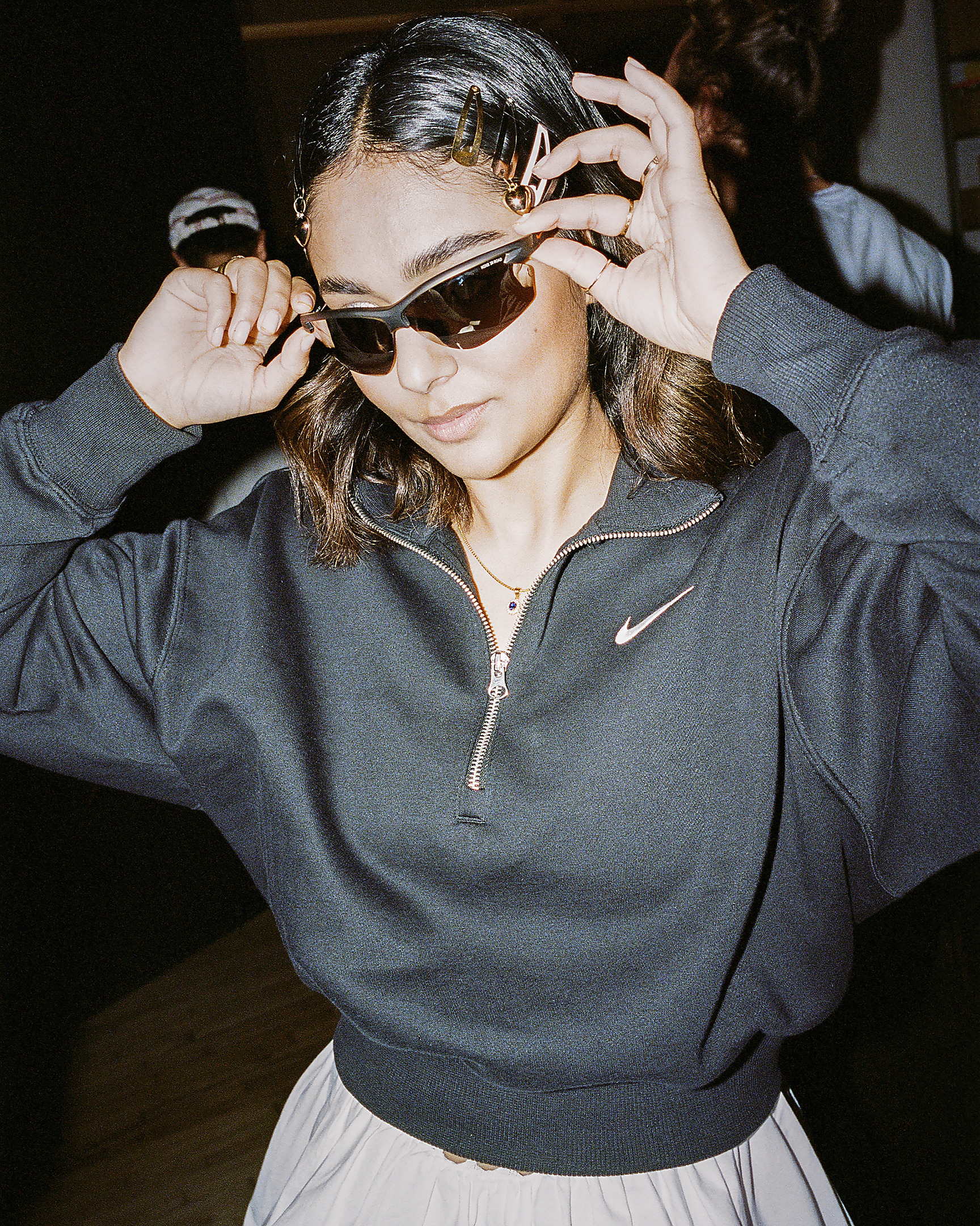 Nike Sportswear Phoenix Fleece Women's 1/2-Zip Cropped Sweatshirt - 9