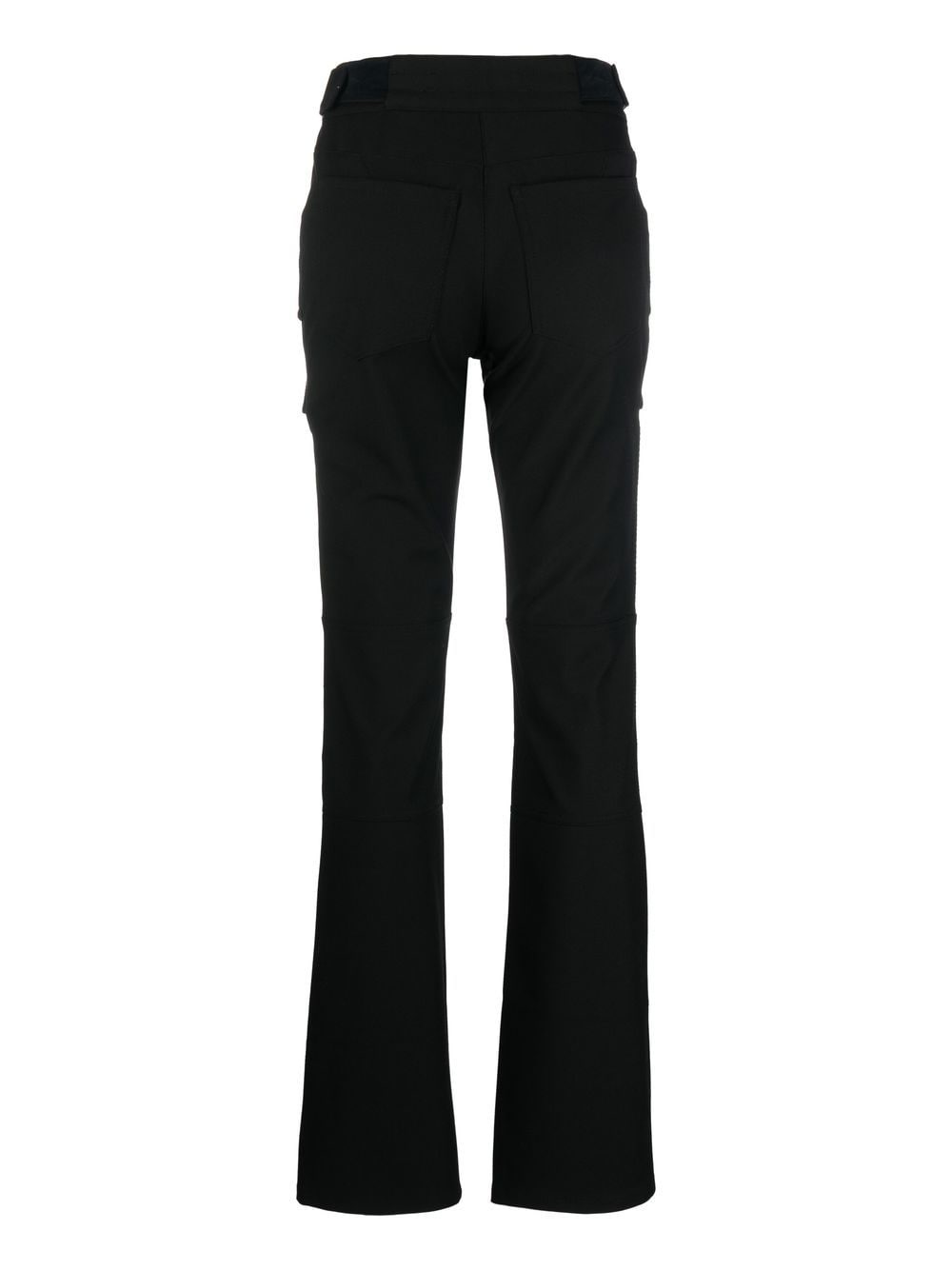 leather-effect cargo trousers - 2