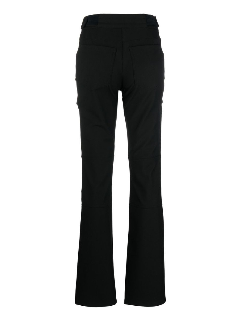 MISBHV leather-effect cargo trousers outlook