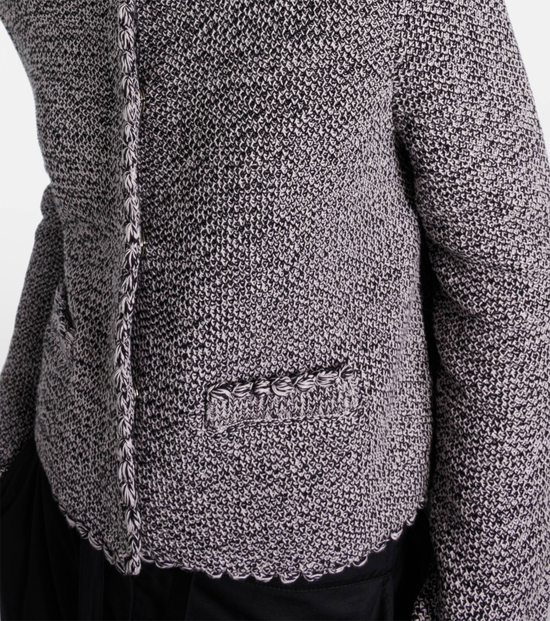 White Label Nidia macramé cotton jacket - 5