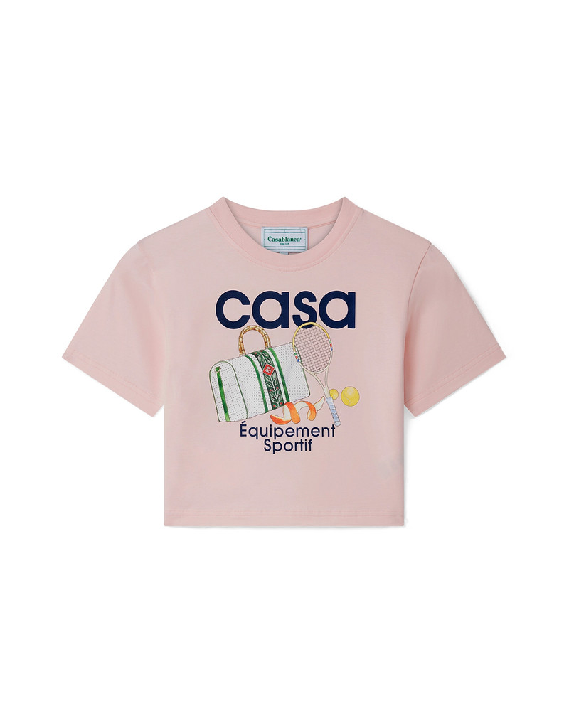 Equipement Sportif Cropped T-Shirt | Casablanca Paris 1