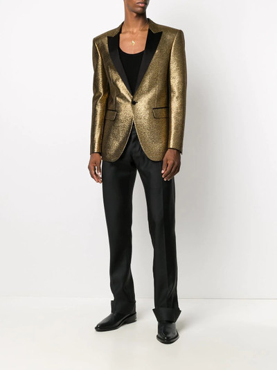 DSQUARED2 metallic sheen blazer outlook