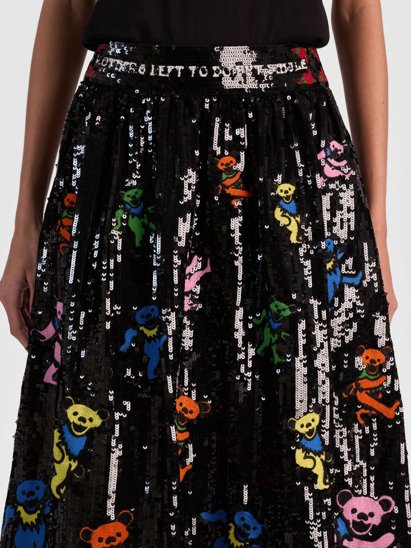 A+O X GRATEFUL DEAD TINA BALLGOWN SKIRT 6