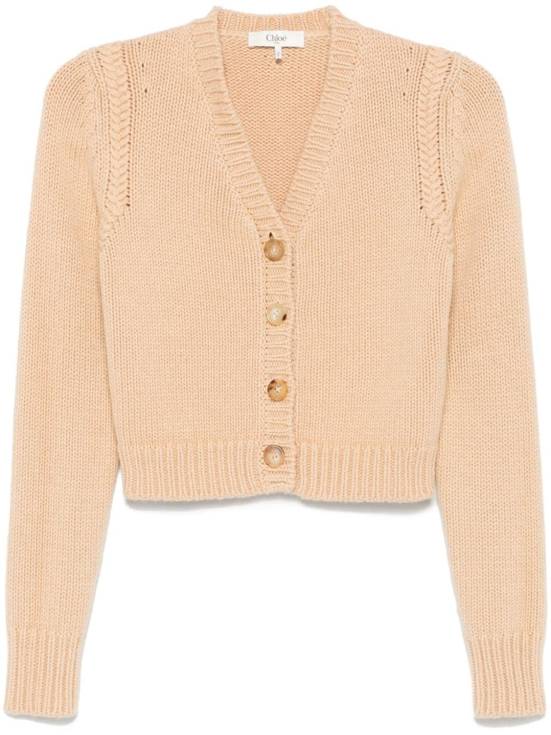 V-neck cardigan 1