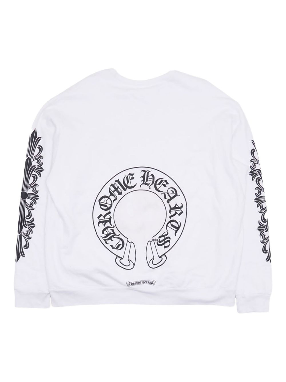 horseshoe-logo crew-neck sweatshirt - 2