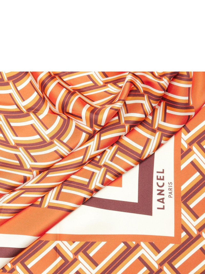 LANCEL Monogramme scarf outlook