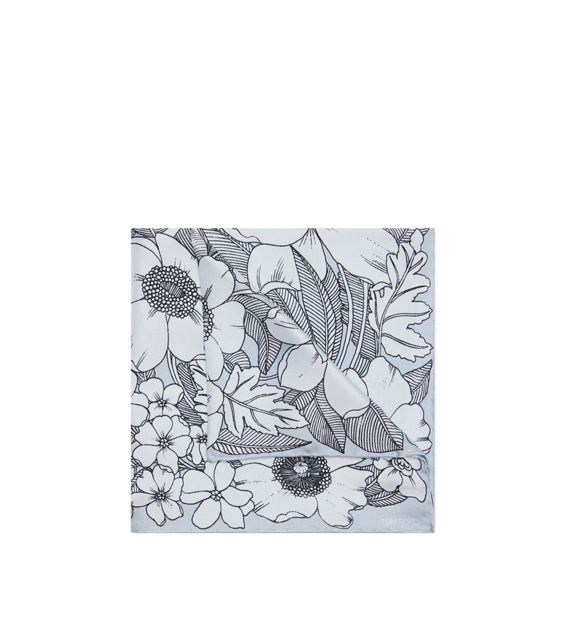 TOM FORD FLORAL POCKET SQUARE outlook