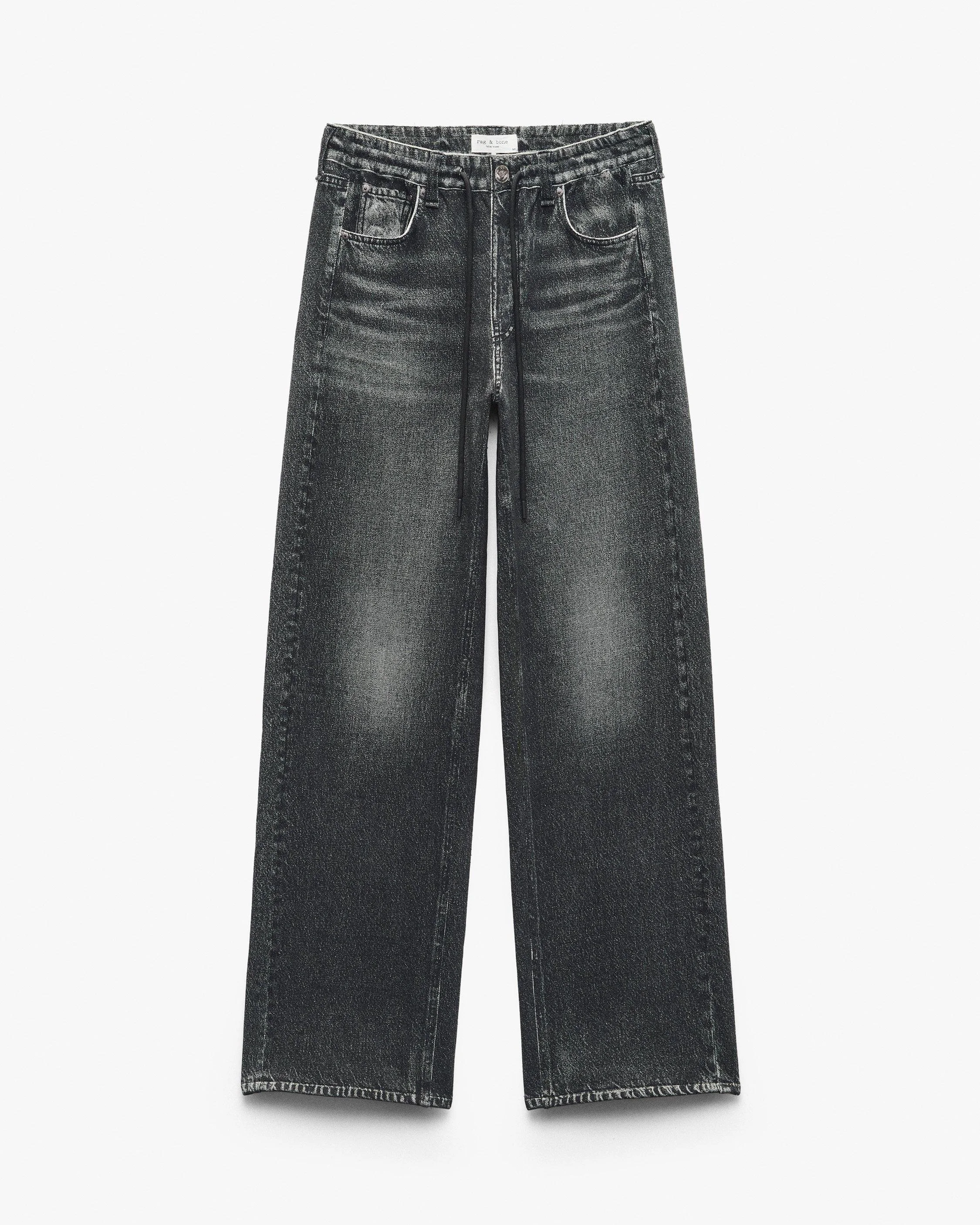 Miramar Drawstring Wide-Leg Pants
Cotton Terry - 1