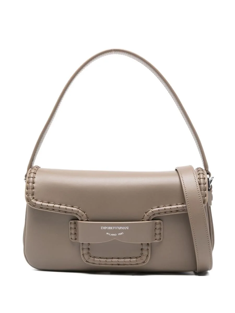 Emporio Armani Leather Shoulder Bag - 1
