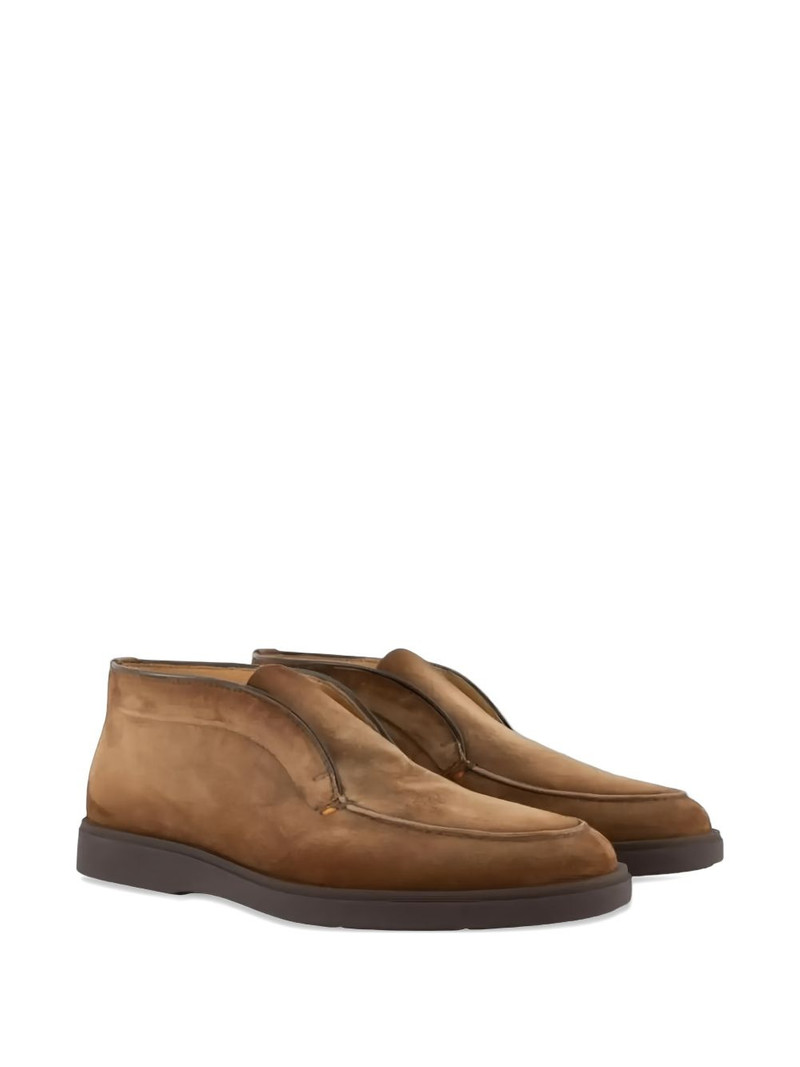 Santoni panelled desert boots outlook