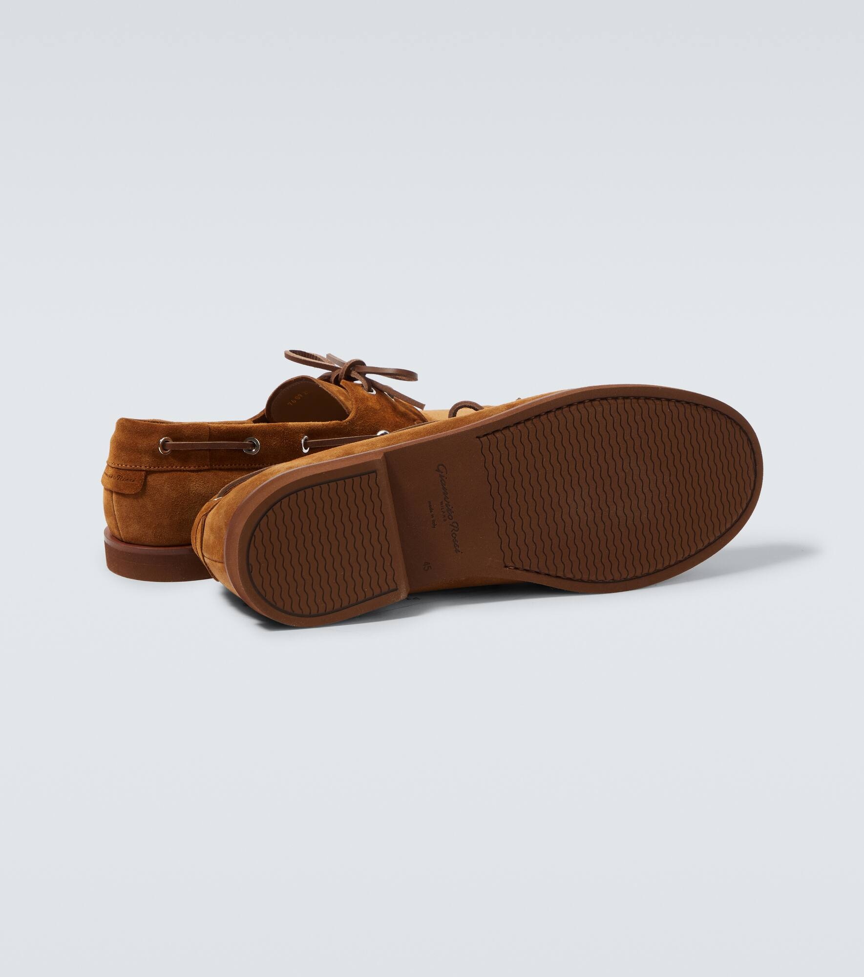 Vandé suede boat shoes - 7