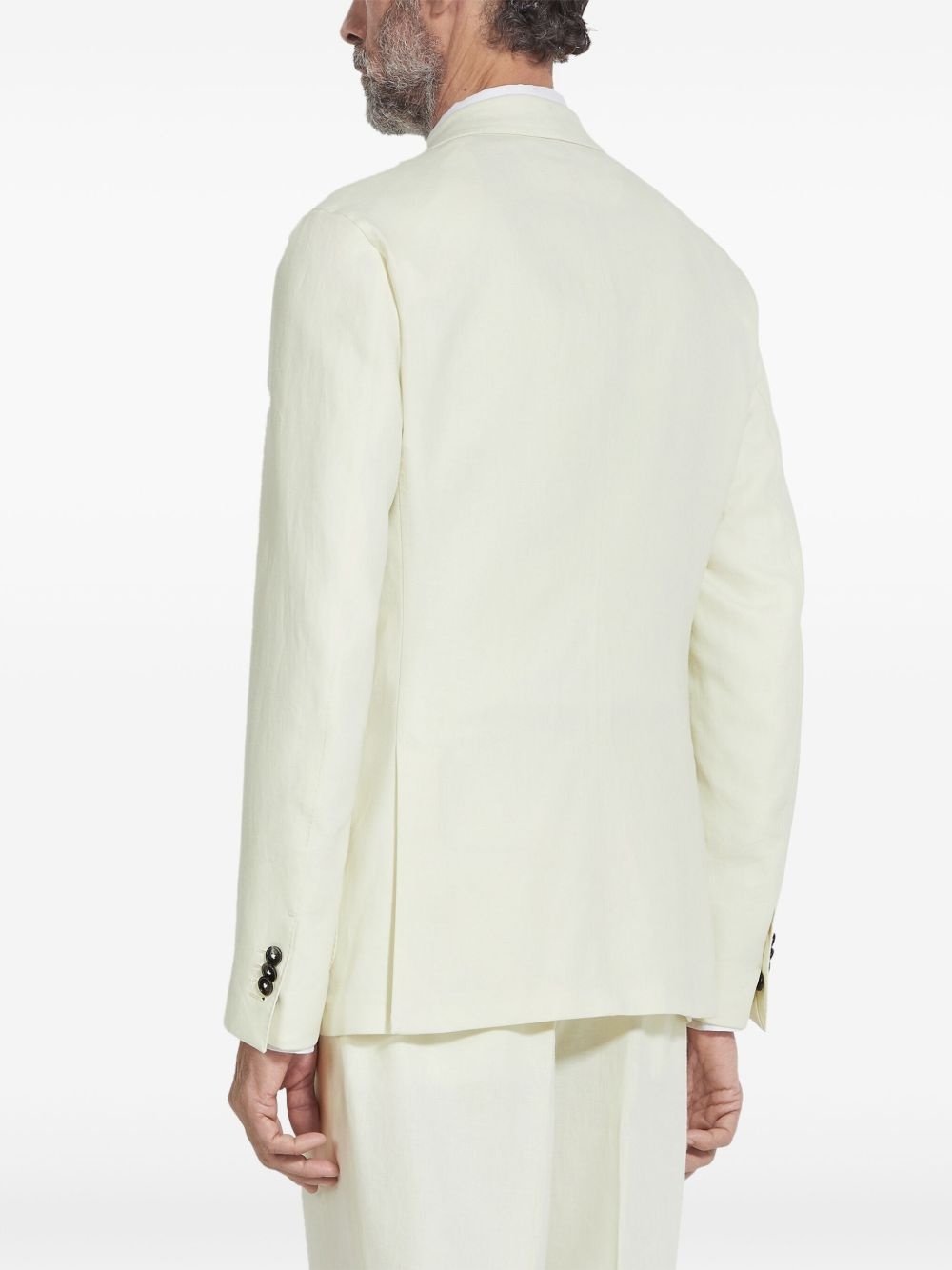 linen blazer - 4