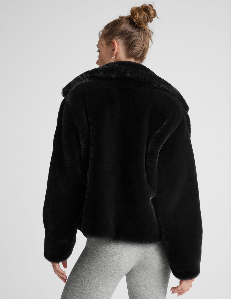 On The List Faux Fur Jacket 4