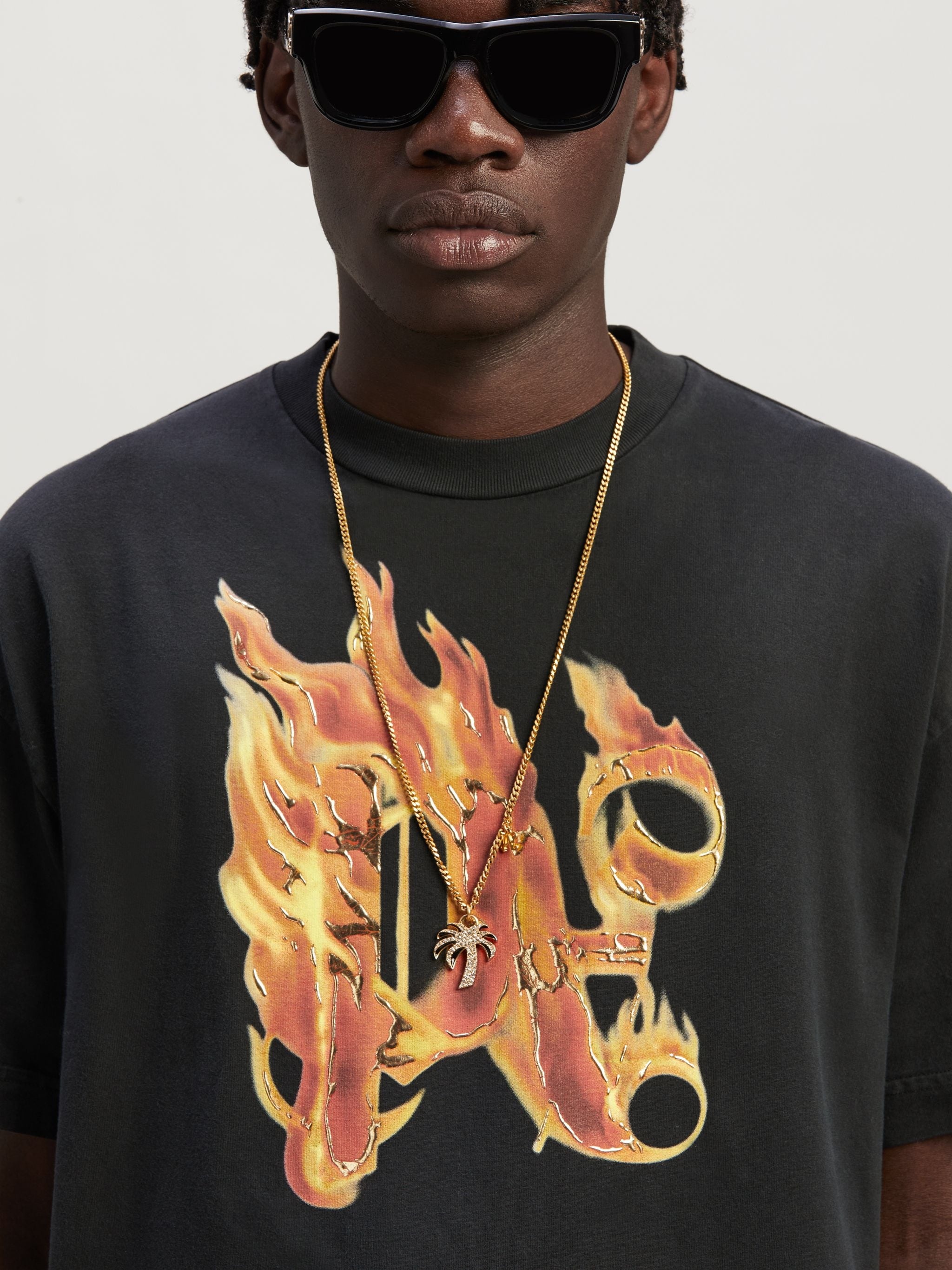 Burning Monogram T-Shirt - 6