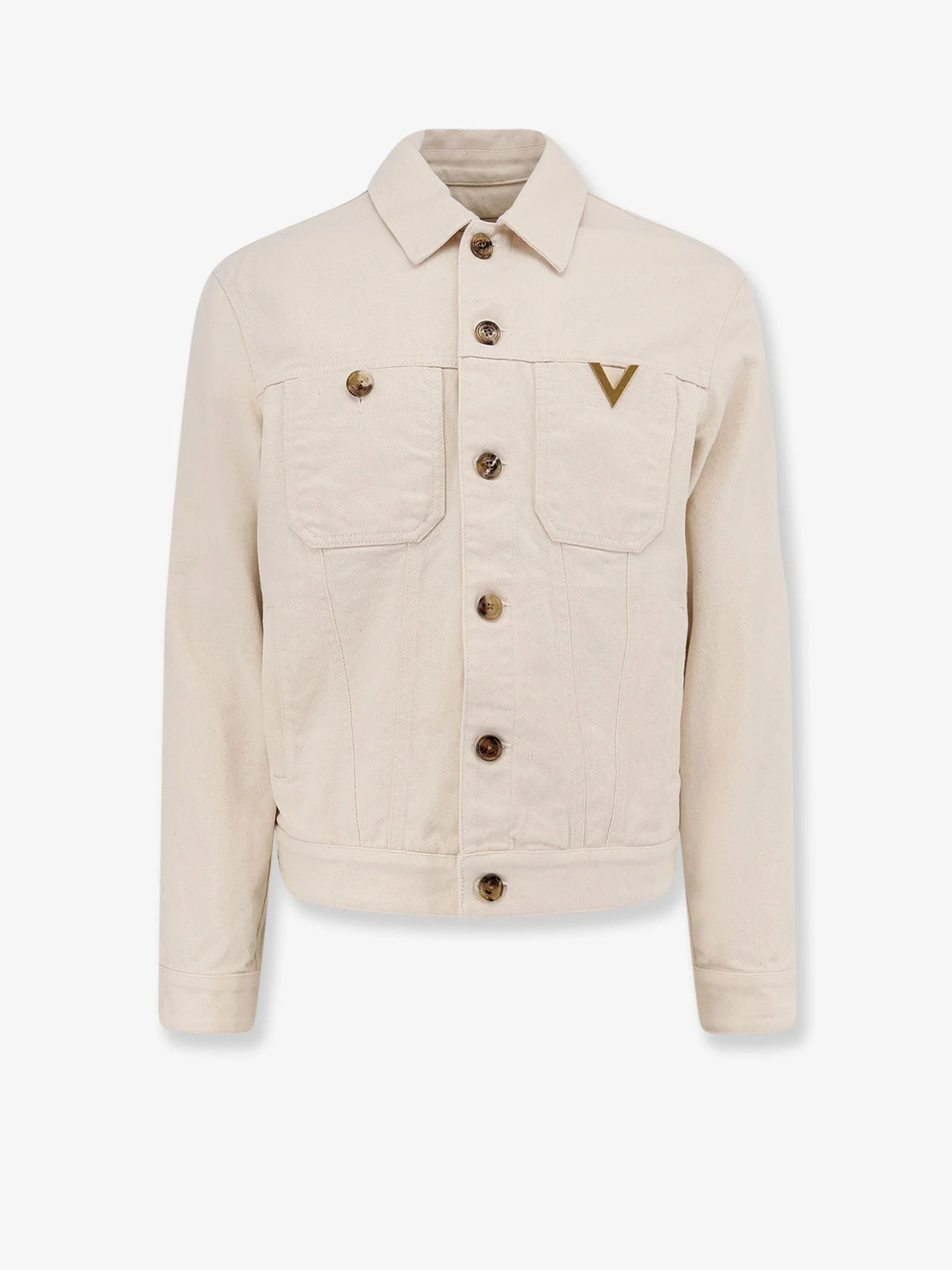 Valentino White Denim Jacket Men - 1