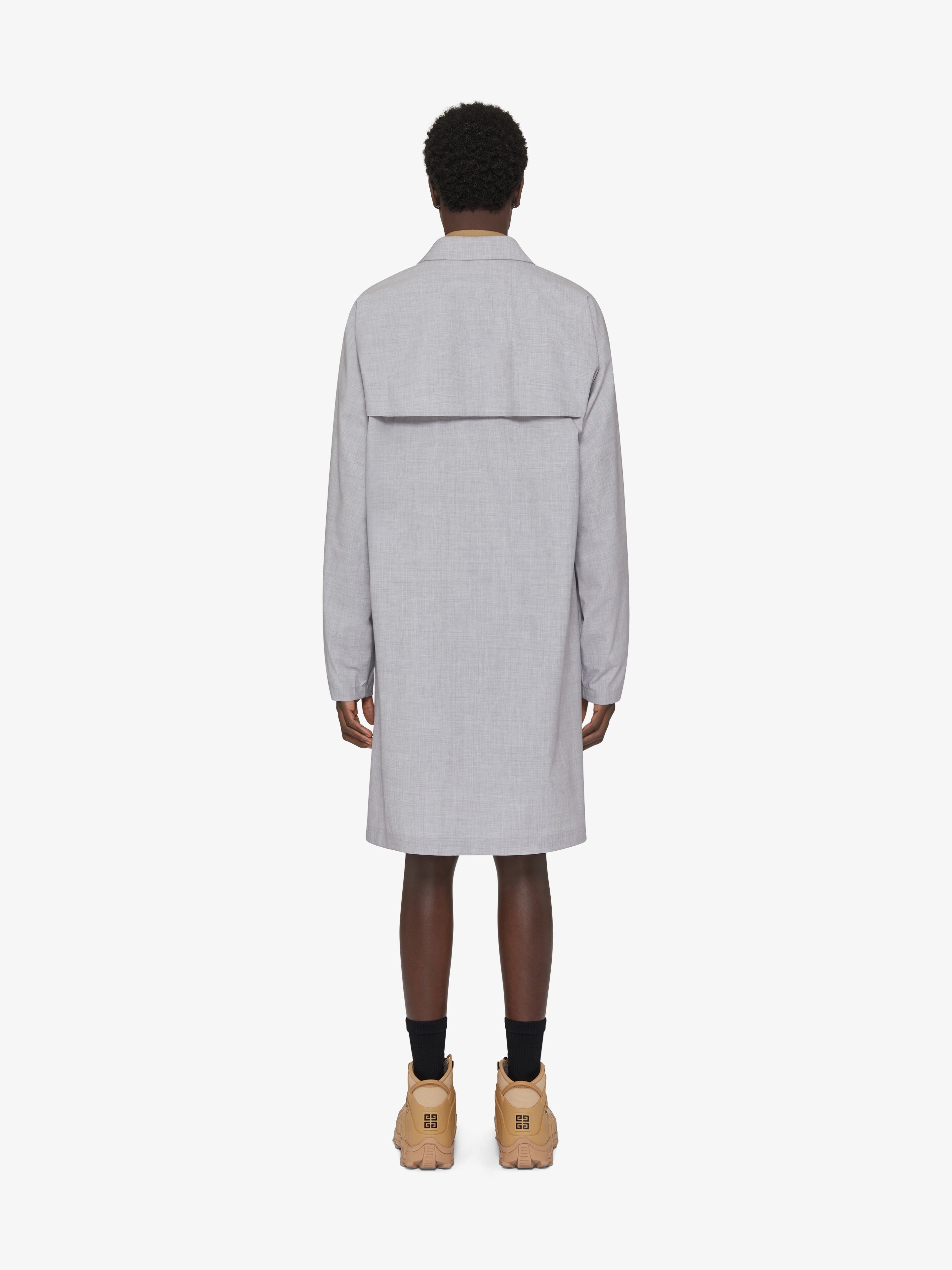 PARKA IN WOOL WITH 4G DETAIL - 4
