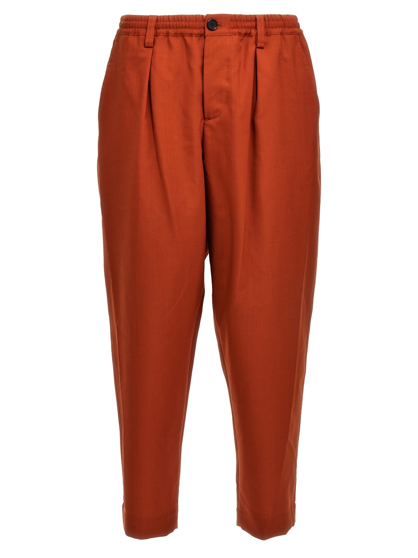 Wool Pants Orange - 1