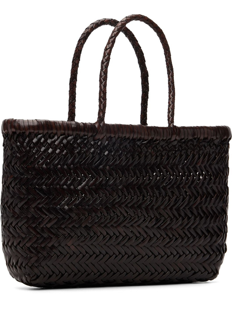 DRAGON DIFFUSION Brown Mini Flat Gora Bag outlook