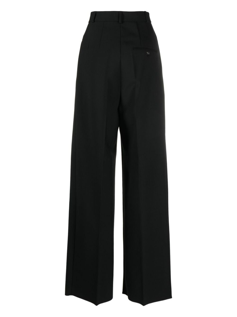 high-waisted wide-leg trousers - 2