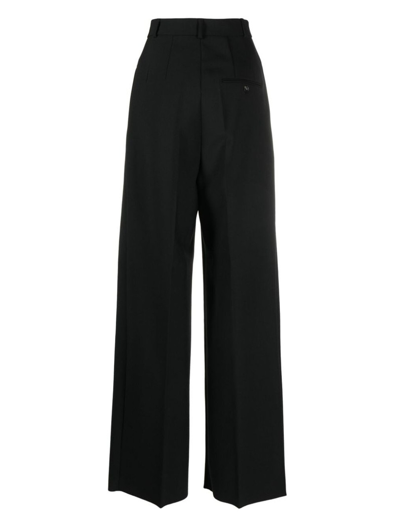 Sportmax high-waisted wide-leg trousers outlook