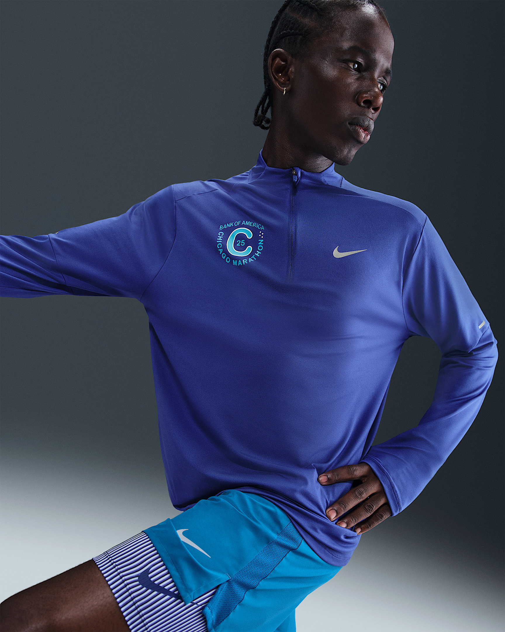 Nike Element Men's Dri-FIT 1/4-Zip Running Top - 3