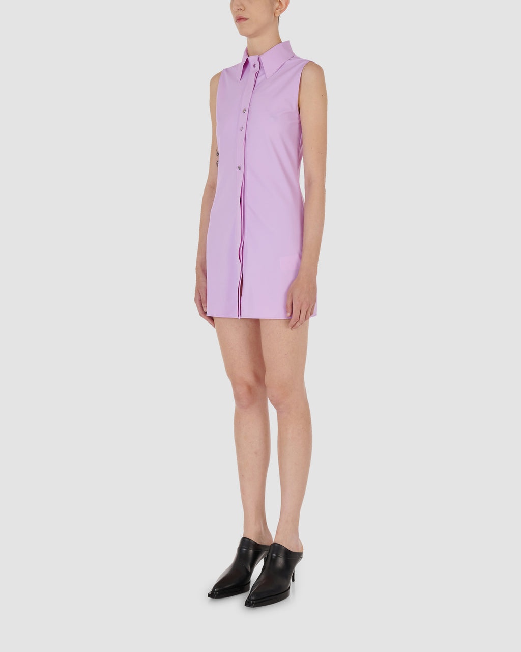 SLEEVELESS REA SHIRT DRESS - 3
