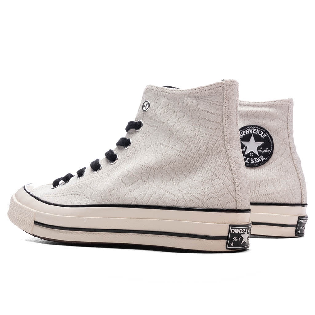 CHUCK 70 HI - EGRET/LIGHT DUNE/BLACK - 3